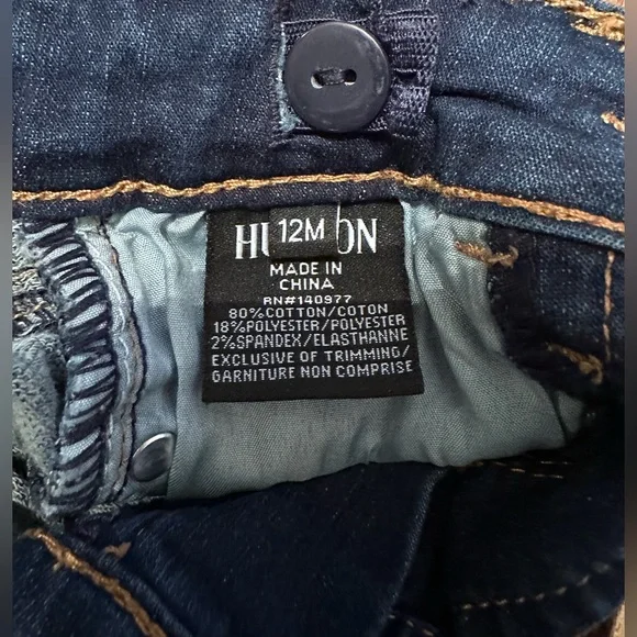 EUC Toddler Boys Hudson Jeans Size 12 Mos. - Picture 5 of 5